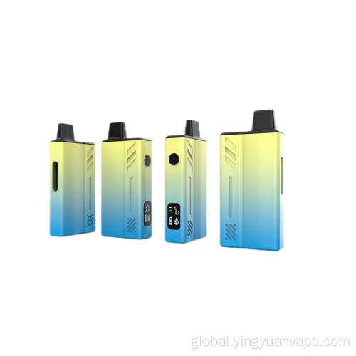 China Canabis LedScreen 6ml Thc Cbd hemp oil vaporizer Supplier